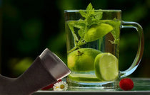 Chaussettes pour personnes diabétiques et boisson adaptée à base de citron vert