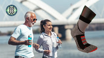 Le running se pratique avec des chaussettes techniques pour les seniors et les jeunes femmes