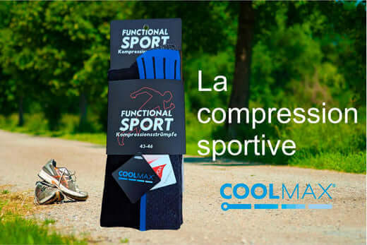 Chaussettes haute de compression sport