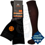 Chaussettes de Compression Coton Homme et Femme - Vignette | chaussettes-de-sante.fr