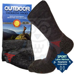 Chaussettes de Randonnée en Laine Mérinos - Vignette | chaussettes-de-sante.fr