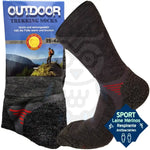 Chaussettes de Randonnée en Laine Mérinos - Vignette | chaussettes-de-sante.fr