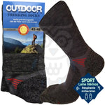 Chaussettes de Randonnée en Laine Mérinos - Vignette | chaussettes-de-sante.fr