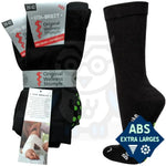 Chaussettes Extra Larges Antidérapantes - 2 Paires Confort - Vignette | chaussettes-de-sante.fr