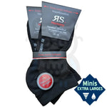 Mini Socquettes Extra Larges Sans Elastique - 2 paires - Vignette | chaussettes-de-sante.fr