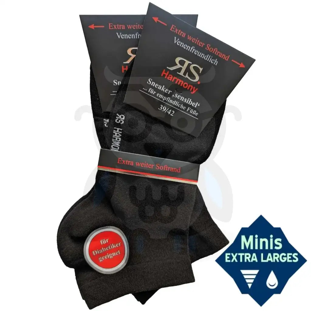 Mini-socquettes Extra Larges39-42- Sans Elastique - Sans couture