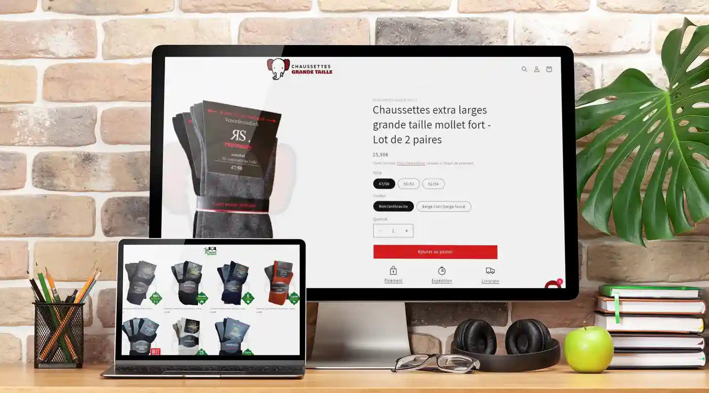 MassaShow7 est un spécialiste de la vente de chaussettes en bambou, grandes tailles, fantaisie et de santé