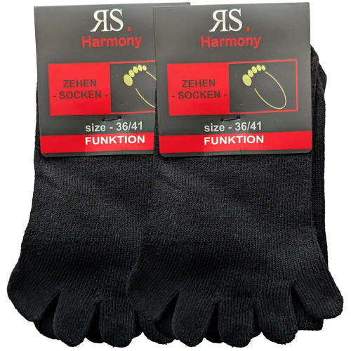 Chaussettes à doigts coton - 2 Paires 36/41 Chaussettes 5 doigts