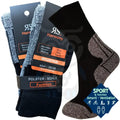 Chaussettes de randonnée, 2 paires, confort et protection pour les activités sportives comme la marche et le trekking.