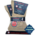 Chaussettes larges extra extensibles femme - Lot de 2, conçues pour confort et souplesse au quotidien.