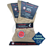 Chaussettes Larges Extra Extensibles Homme - 2 Paires - Vignette | chaussettes-de-sante.fr