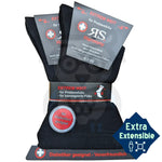Chaussettes Larges Extra Extensibles Homme - 2 Paires - Vignette | chaussettes-de-sante.fr